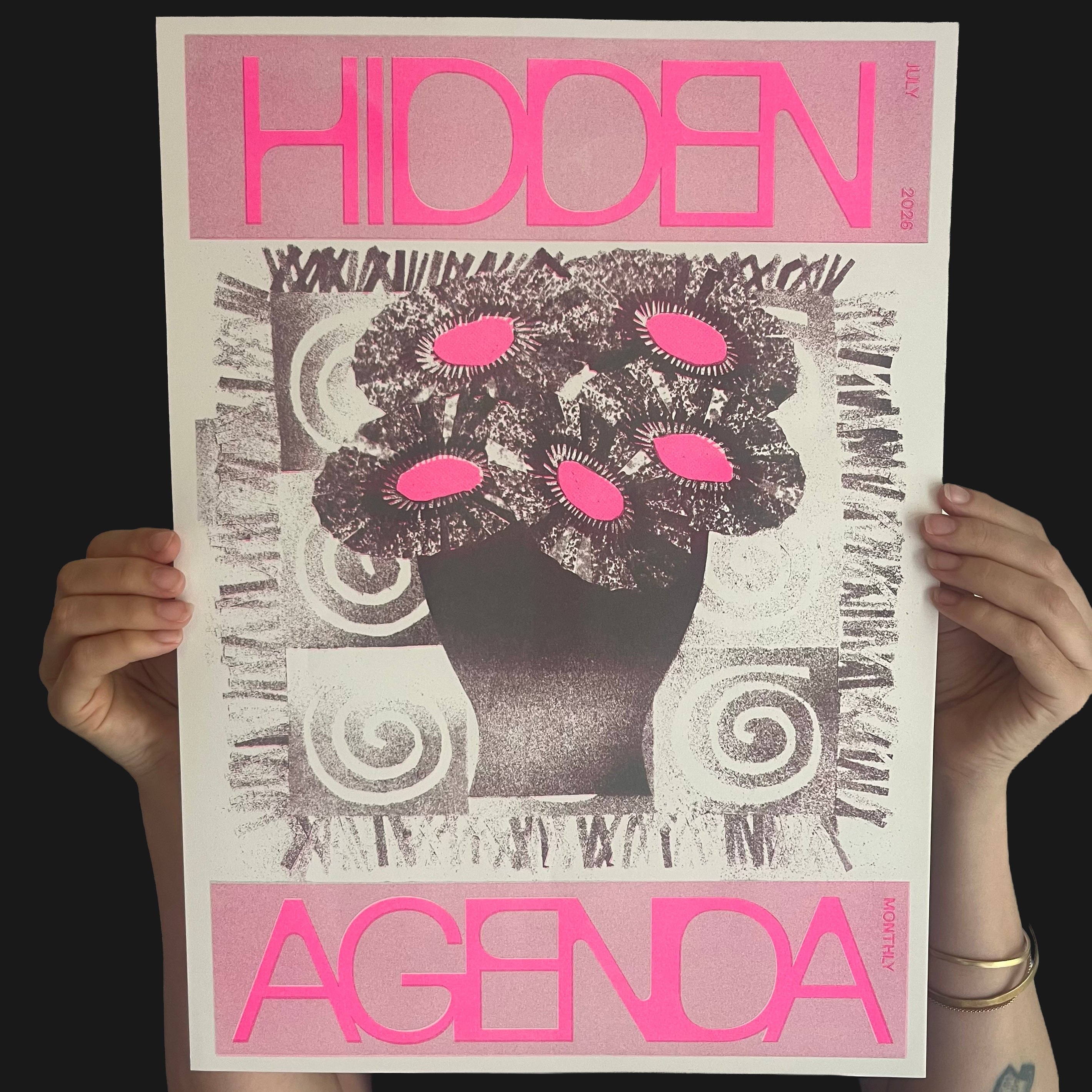 Juna Horstmans Riso Print: H.A Monthly Edition #6