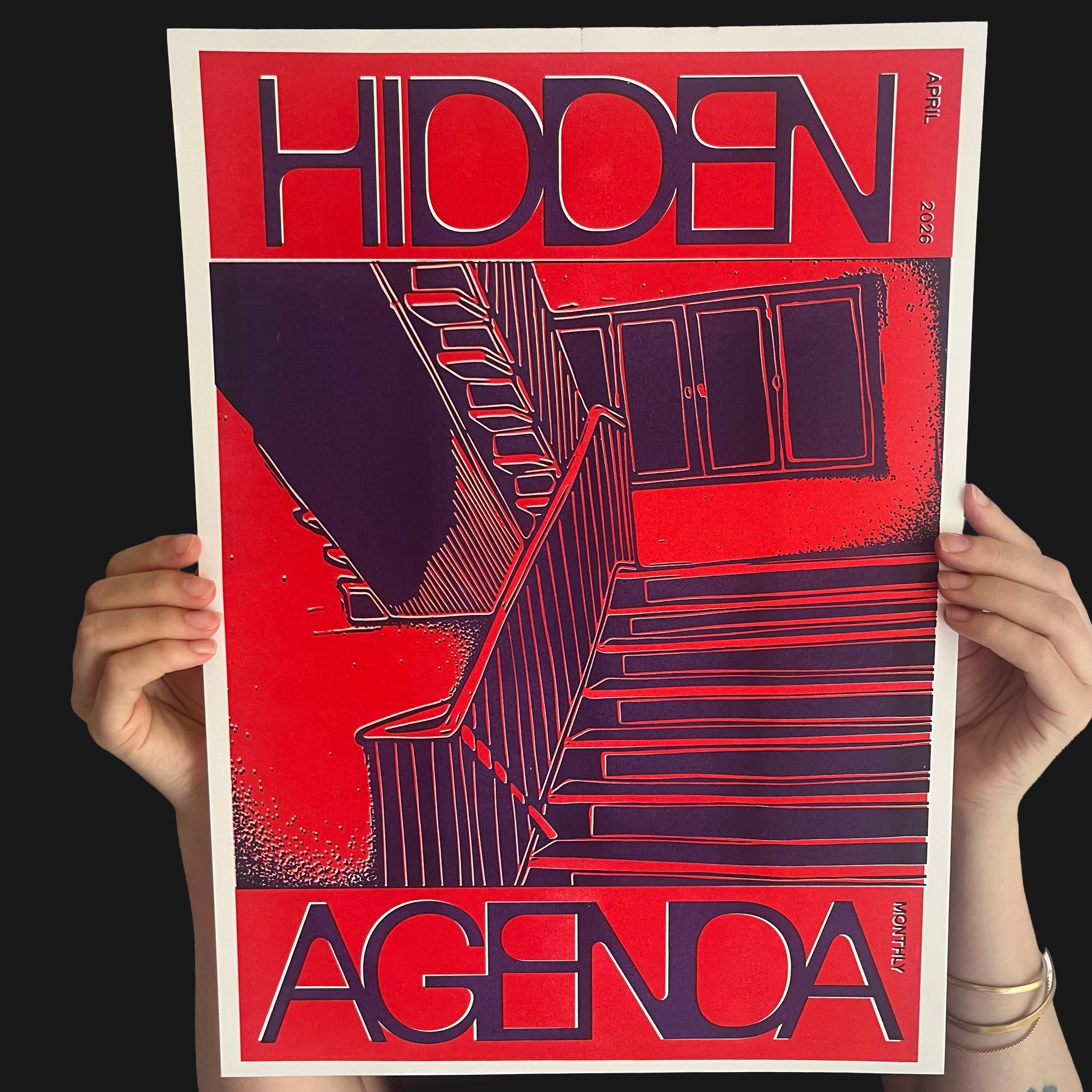 Layla Gijsen Riso Print: H.A Monthly Edition #3