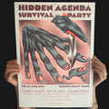 Andrew Tseng Riso Print: Survival Party Poster