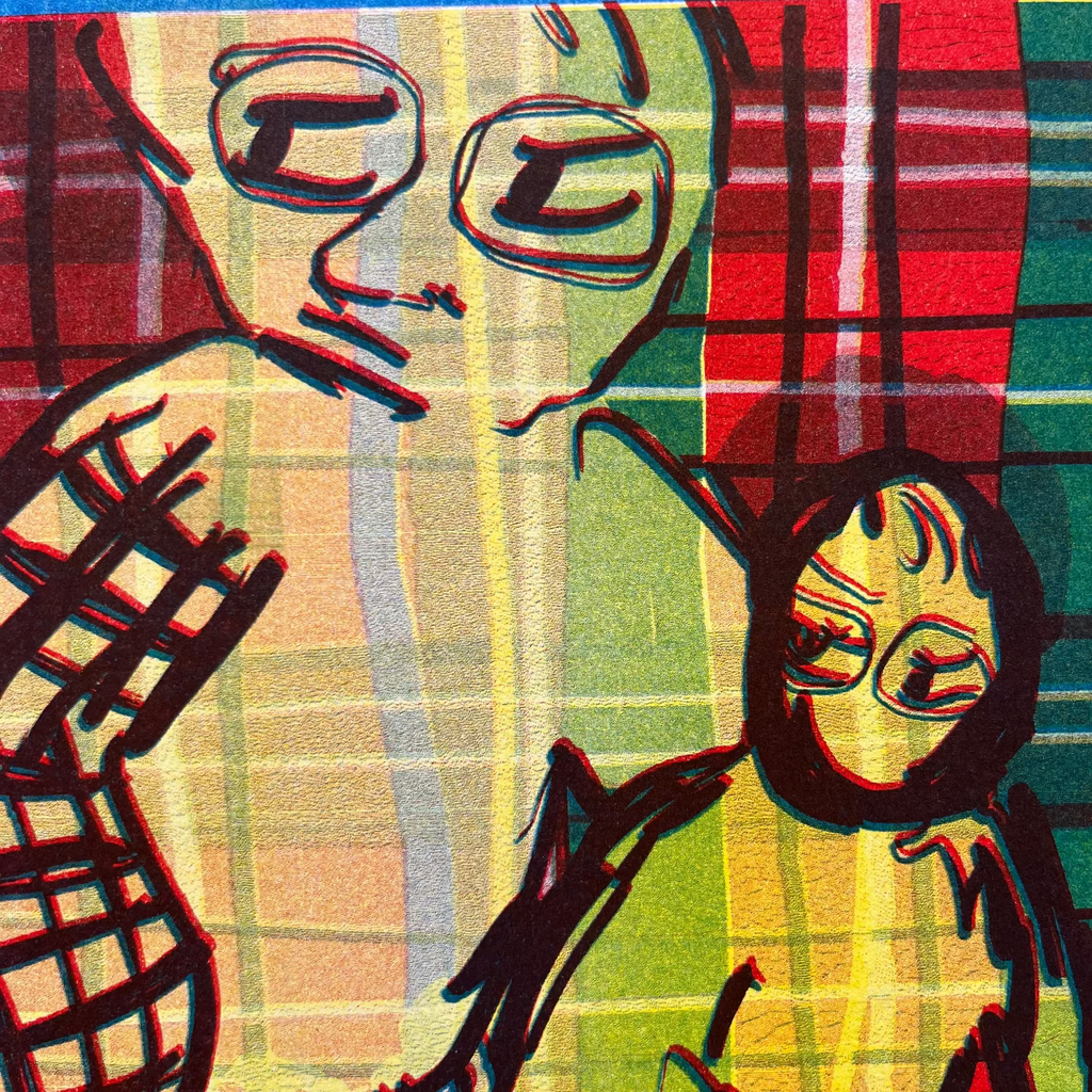 Una Jongenelis Riso Print: H.A Monthly Edition #4