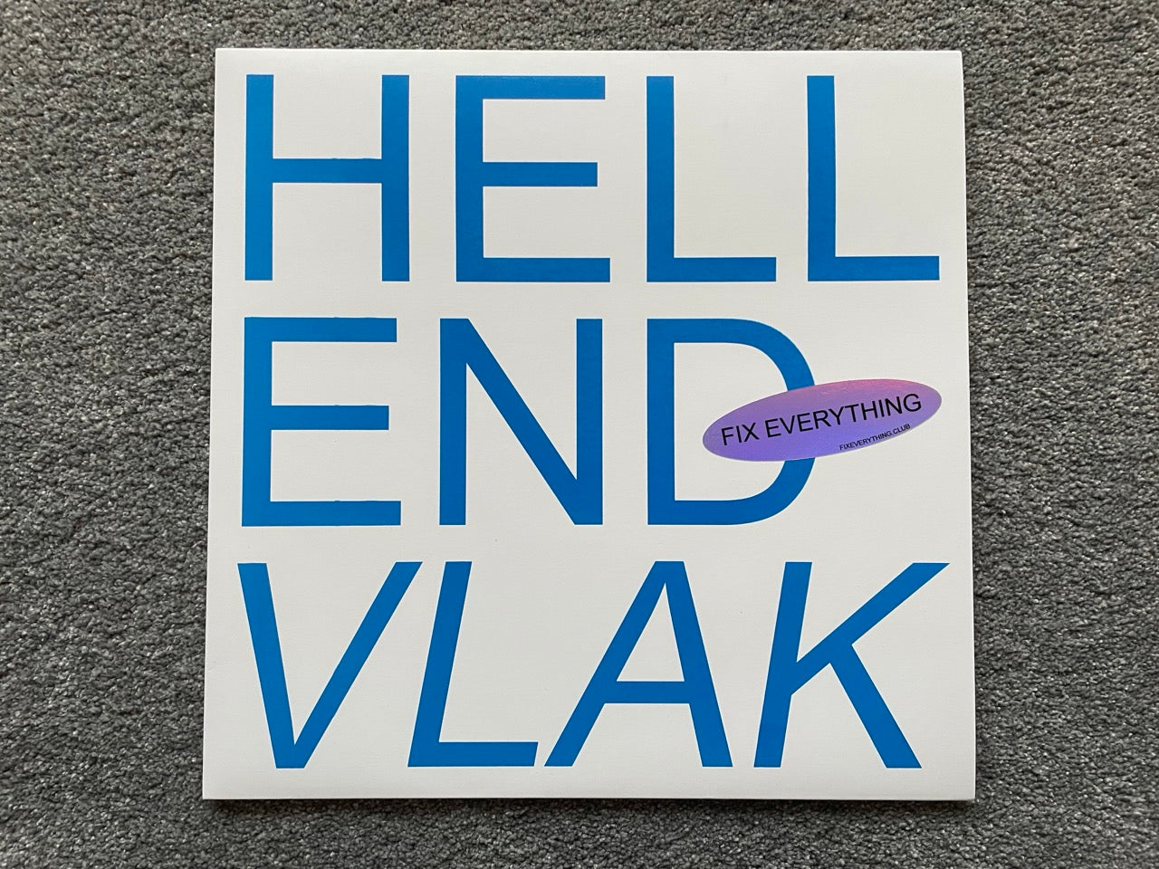 Fix Everything – Hellend Vlak LP (vinyl)
